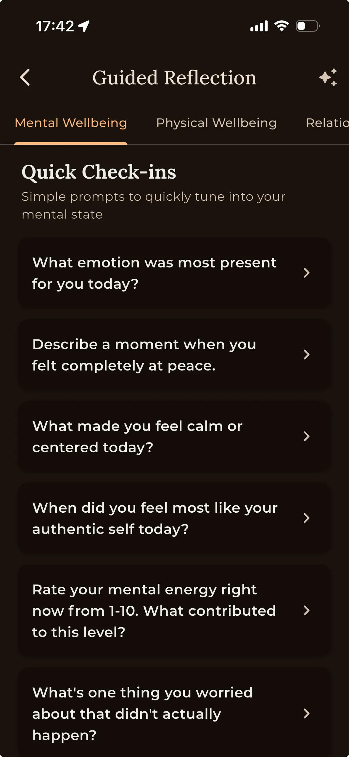 Time Shields reflection prompt asking why you're opening Instagram