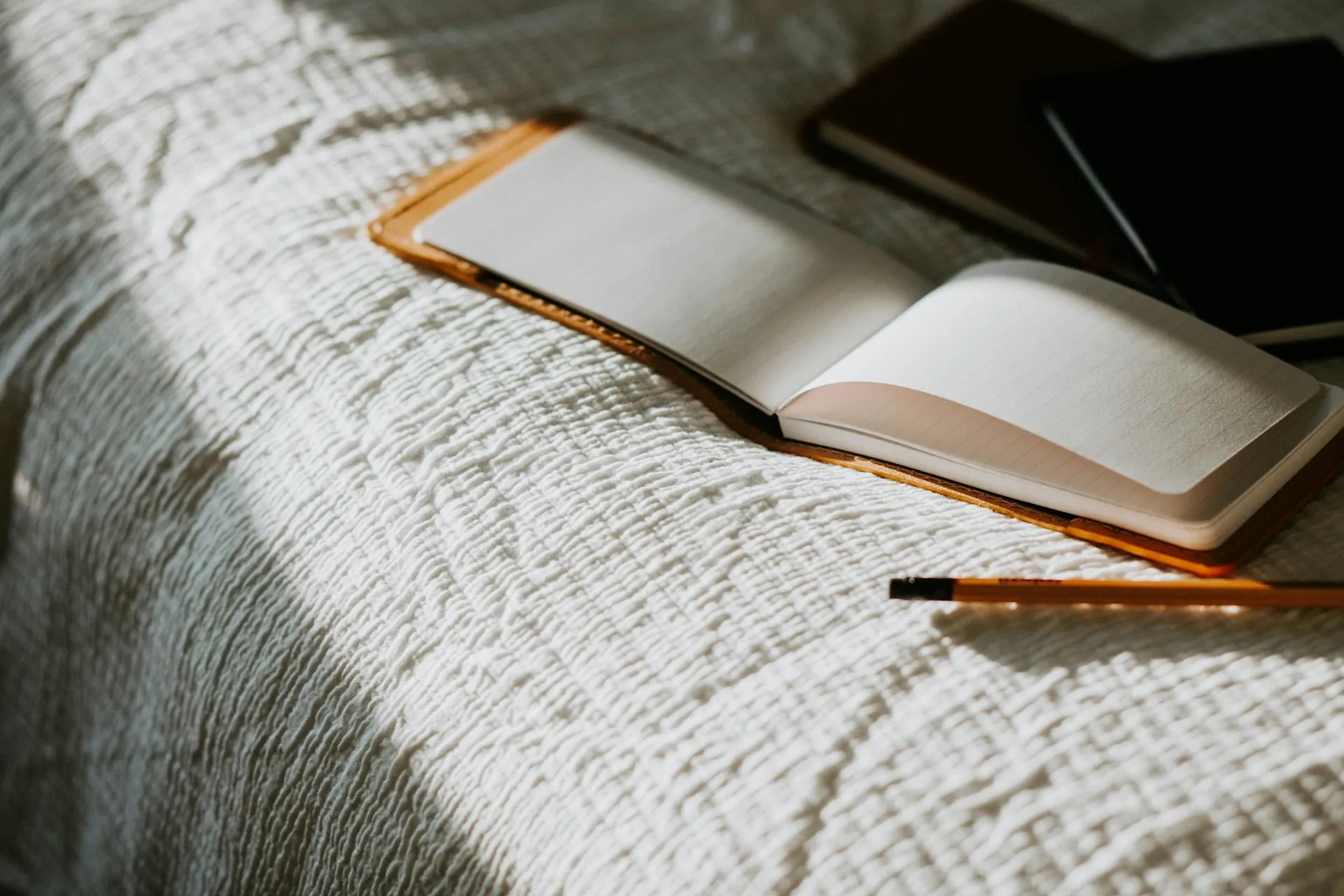 Person reflecting and journaling